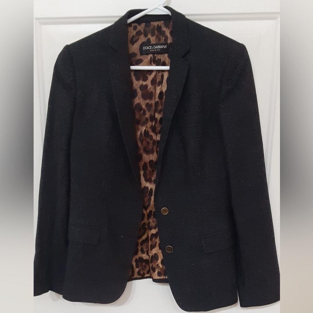 Dolce & Gabbana single breasted blazer